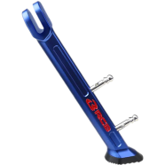 Rcb Universal Fit Alloy Cnc Aluminium Side Stand For Motorcycle With Non-Slip Rubber Pad Durable Corrosion Resistant 1 Piece image