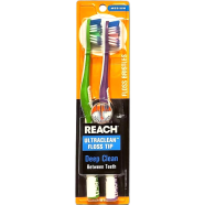 Reach Ultra Clean Floss Tip Toothbrush Medium 2 Pack image