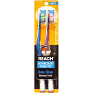 Reach Ultra Clean Floss Tip Toothbrush Soft Twin Pack image
