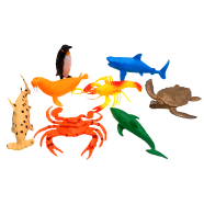 Realistic Animal Undersea World Life Figure Toy Set For Kids 8 Pcs Set (animal_undersea_s214) Animal Undersea image