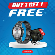 Realme S2 Smart Watch (Buy 1 Get 1 CREATIVE EP-530 Earphone FREE) image