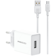 Recci RC58EM 2A USB-A to Micro Cable 100CM Travel Charger image