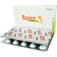 Receca 100 mg Capsule 10's Strip image