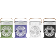 Rechargeable Air Cooler Fan With Mist Flow image