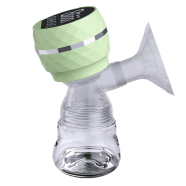 Rechargeable Electric Breastfeeding Pump Painless Mute Massager - 1 Pcs image