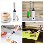 Rechargeable Hand Mixer Egg Beater And Coffee Mixer With Charging Cable/Coffee Maker/Mixer/Beater - Coffee Mixer icon