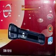 Sunmoon Rechargeable LED Flashlight Metal Body -SM-1810 image