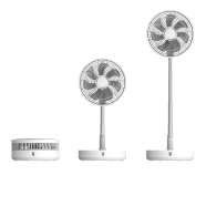 Rechargeable P30 Standing Fan 12 Inch 10800mAh Electric Folding Fan for Desktop Floor Wireless image