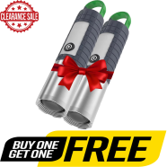 Rechargeable Tactical LED Flashlight 1000 Lumens ( Buy 1 Get 1 FREE) image