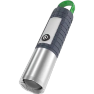 Rechargeable Tactical LED Flashlight 1000 Lumens Zoomable Portable Torch With Lampshade image