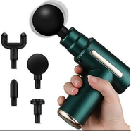 Rechargeable Vibration Body Muscle Massager Gun. image