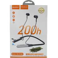 Recrsi RE-NY060 Wireless Neckband Bluetooth Earphones – 200H Backup, Fast Charging image