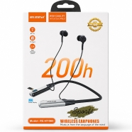 Recrsi RE-NY060 Wireless Neckband Bluetooth Earphones – 200H Backup, Fast Charging image
