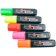 Red Leaf 303 Highlighter Pen 5Pcs image