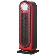 Red Swiss Ceramic Portable Room Heater with Thermostat and Oscillation 2000W image