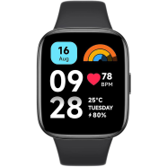 Redmi 3 Active BT Calling Smart Watch With 1.83 Inch Big Screen SpO2 And 5ATM Water Resistance - Charcoal Black