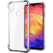 Redmi Note 7 Transparent Back Cover – Clear Protective Mobile Case image