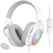 Redragon H868 Headphone (Detachable Microphone) White image