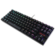 Redragon K552 Kumara Black Blue Suitches Mechanical Keyboard image