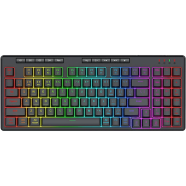 REDRAGON K517 VARRO PRO TRI MODE MEMBRANE BLACK GAMING KEYBOARD image