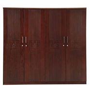 Regal Carolina Wooden Almirah 4 Door CBH-342-3-1-20 image