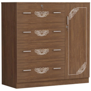 Regal Charly Laminated Board Wardrobe WDH-143-1-1-20 - 997706