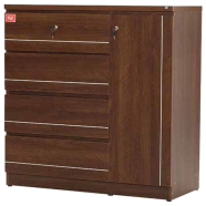 Regal Claire Laminated Board Wardrobe Antique WDH-102-1-1-20 - 811573