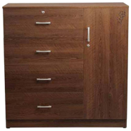 Regal Harper Laminated Board Wardrobe Antique WDH-101-1-1-20(2PART) - 99657