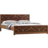 Regal Jamdani Bed Queen Size BDH-362-3-1-20 image