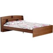 Regal Laminated Board Venus Semi Double Bed Antique - 99211