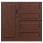 Regal Legacy Wood Wardrobe Antique - 99326