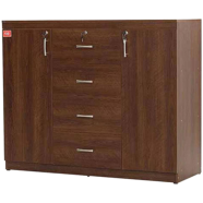Regal Marina Laminated Board Wardrobe Antique WDH-105-1-1-20 - 811360