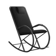 Regal Metal Rocking Chair Black image