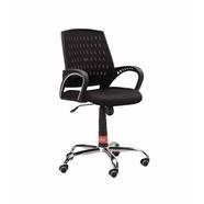 Regal Metal Swivel Chair Black image