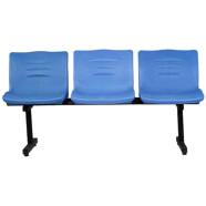 Regal Metal Waiting Chair Blue image