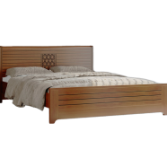 Regal Sidon Wooden Double Bed | BDH-359-3-1-20 image