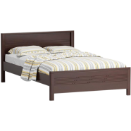 Regal Valentina Wooden Semi Double Bed Antique - 996823