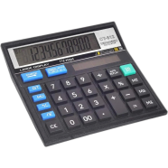 Regular Calculator School and Office Equipment CT-512 - Black image