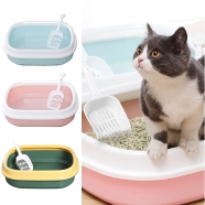 Regular Size Cat Litter Box With Scoop image