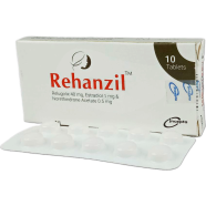 Rehanzil 40 mg 1 mg 0.5 mg Tablet 10's Pack image