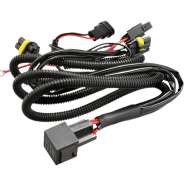 Relay For Fog Light And Horn For Motorcycle LED Switch Harness Spotlights Wire Cable Relay Kit image