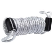 Remainder Spring Anti-Theft Rope Cable For Motorcycle Lock For Security Reminder Motorcycle Theft Protection - 1Pcs image