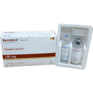 Remdevir 5 mg/ml IV Infusion 100 mg vial image