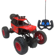 Remote Control Rock Crawler 2WD Truck Metal Rechargeable Car With Smoke image