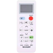 Remote Controller For Sharp Air Conditioner - White image
