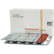 Renafor-B 200 mcg, 6 mcg Dry Powder Inhalation Capsule (DPI) 10's Strip image