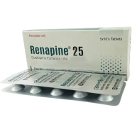Renapine 25 mg Tablet 10'S Strip image