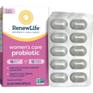 Renew Life Women's Care Probiotic 15 Billion 30 Capsules - 631257158727 image