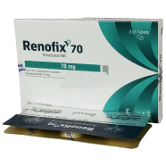 Renofix 70 mg Tablet 12's Pack image