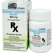 Renvela 800 mg Tablet 30s Pack image